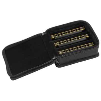 Fender Blues DeVille Harmonicas - 7 Pack with Case image 2