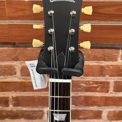 Eastman SB59 Vintage Satin Burgundy Red with padded gig bag image 3
