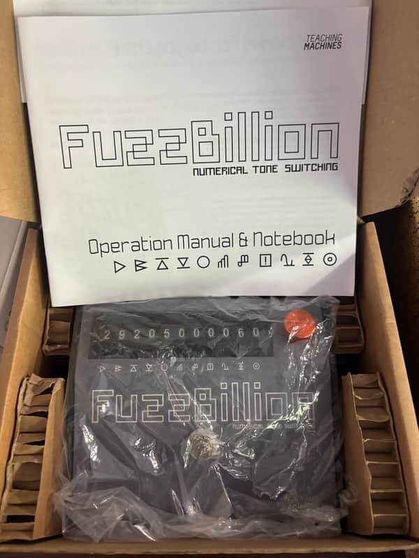 Teaching machines Fuzzbillion Numerical tone switching fuzz pedal image 1