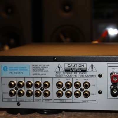 Serviced Harman Kardon HK 1400 Line Amplifier with original box image 13