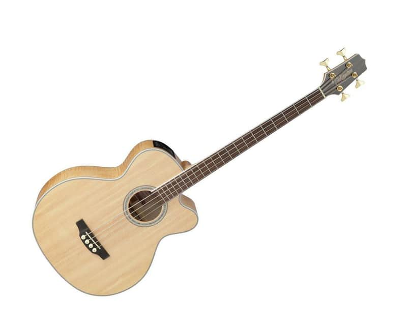 Takamine GB72CENAT Cutaway Acoustic/Electric Bass - Natural image 1