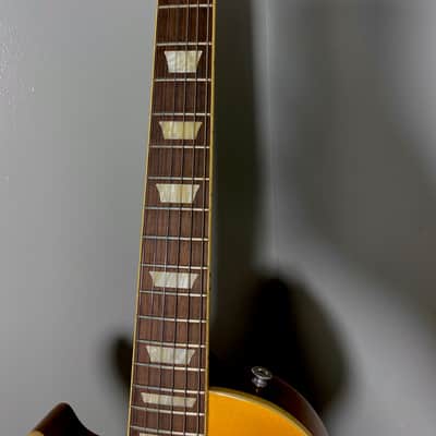 Left Handed 1950s Les Paul Standard Goldtop Electric Guitar image 5