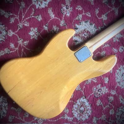 1973 Fender Jazz Bass with Maple Fretboard - Natural - With Original Case image 10