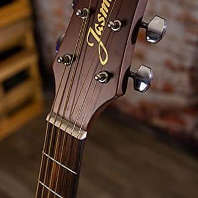 Jasmine S34C Grand Orchestra Spruce Top Nato Neck Rosewood Fingerboard 6-String Acoustic Guitar image 8