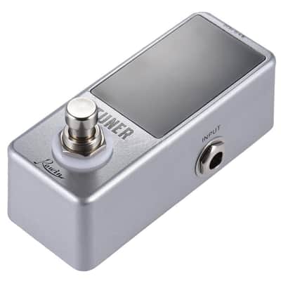Rowin LEF-318 Booster + Rowin Tuner 2 Pedal Deal Guitar Effect Mini Pedal with True Bypass image 5