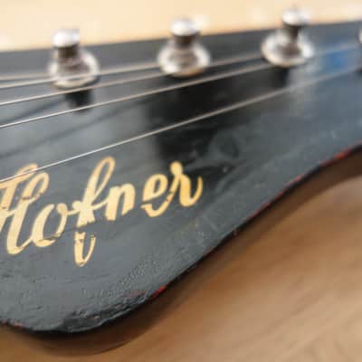 Hofner 173 Solid guitar ~1968 sunburst image 7