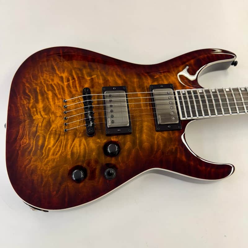 ESP E-II Horizon NT-II Tiger Eye Sunburst image 1