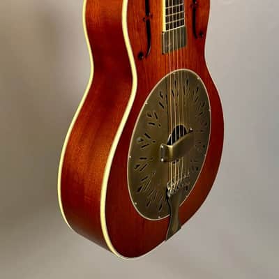 National El Trovador 2008 Mike Dowling Case Reso Mahogany image 14