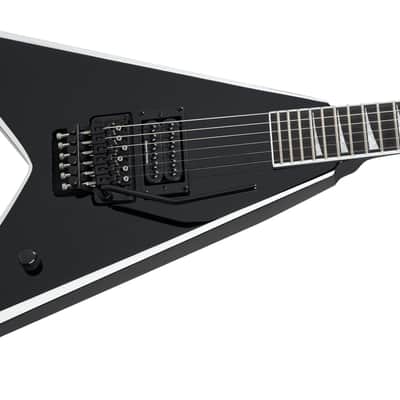SPECIAL-ORDER! JACKSON PRO SERIES WES BORLAND KV KING V / BLACK | WHITE BEVELS image 1