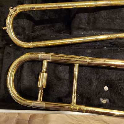 Blessing Scholastic Trombone, USA, Brass, with case and mouthpiece image 2