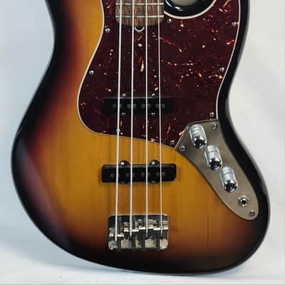 Vintage Fender 2000 American Standard Jazz Bass, RW FB, 3-Color Sunburst W/TSA Case image 9