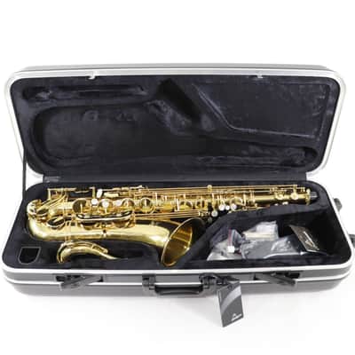 Antigua TS4240LQ, Powerbell, Professional Tenor Saxophone, Ribbed Construction Laquer Gold image 4