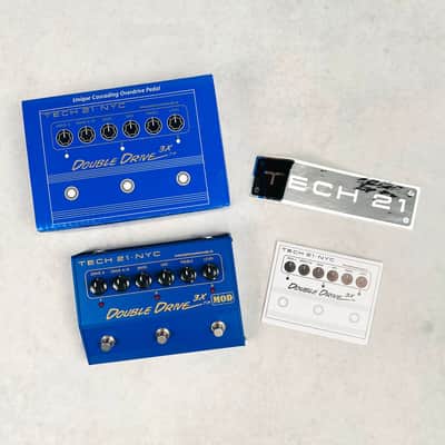 Tech 21 Double Drive 3X Pedal 2010s - Blue image 7