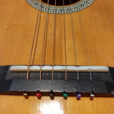 Musima (höchstwahrscheinlich) Wandergitarre 7/8 mensur ≈ 1967–1975 - helle & dunkle Hölzer image 14