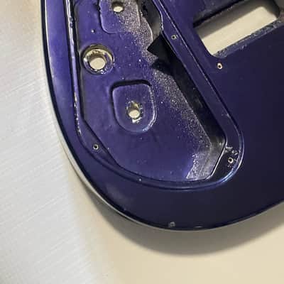 1999 Made in Japan Jackson DR7 Dinky 7 String Purple Guitar Body Floyd Ready image 18
