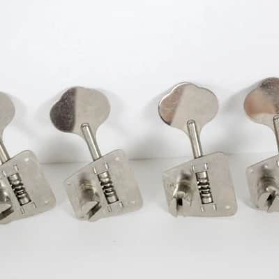 1950s-1960s Reissue Fender Jazz/Precision/Telecaster Bass Tuners NO LOGO Relic Set USA image 6