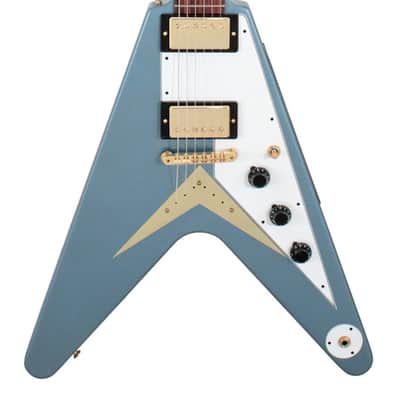 Gibson Custom Shop Limited Run 1959 Flying V Pelham Blue image 2
