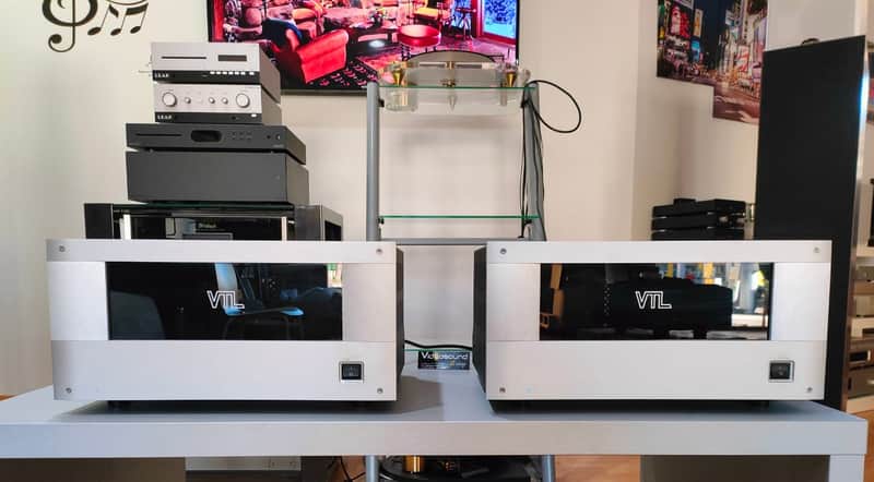 VTL MB-125 COPPIA FINALI MONO MONOBLOCK VALVOLARI TUBE POWER AMP VTL- MB125  Silver