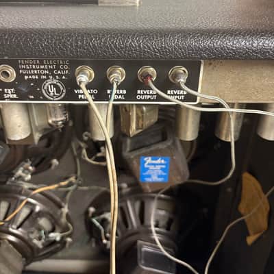 Fender super reverb 1965 - blackface image 14