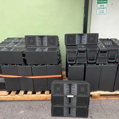 JBL Vertec VT4886 Tri-Amplified 3-Way Line-Array Speaker (LOT OF 4) THS image 5
