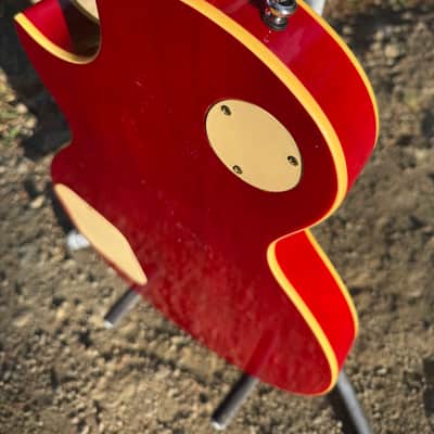 Jay Turser Single Cut les paul jt200 D - Heritage Cherry Sunburst image 8