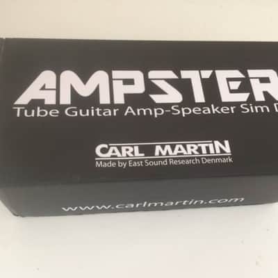 Carl Martin Ampster Tube Guitar Amp Speaker Sim DI Effects Pedal w/ Original box & paperwork image 1