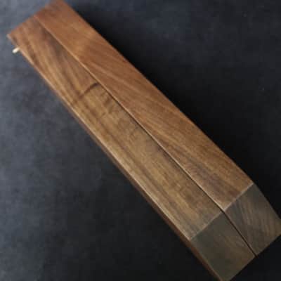 Akai AX80 Synthesizer American Walnut Side Panels image 5