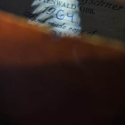 1964 |W. GER| E.R. Pfretzschner 4/4 Violin | New European Bridge | Caspari Pegs | New Bow image 9