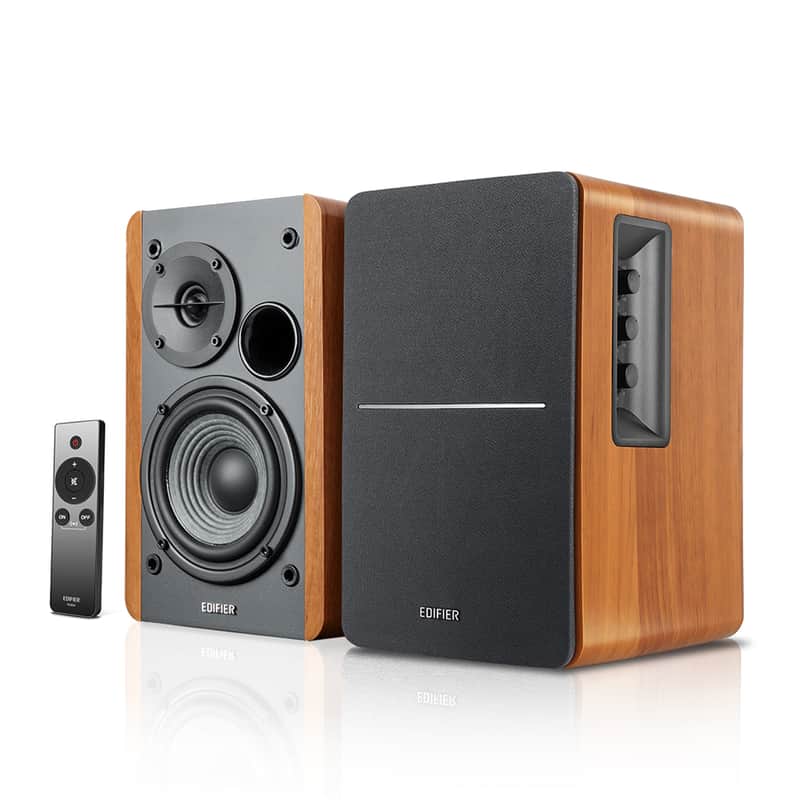 Edifier Edifier R1280Ts Powered Bookshelf Speakers Wood image 1