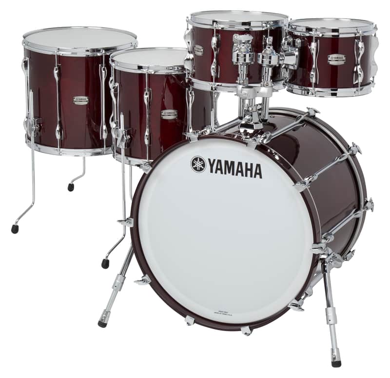 Yamaha Recording Custom 10x7.5/12x8/14x13/16x15/22x14" 5pc Shell Pack - Classic Walnut image 1