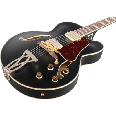 Ibanez AF75GBFK Artcore Semihollow Electric Guitar in Flat Black image 6
