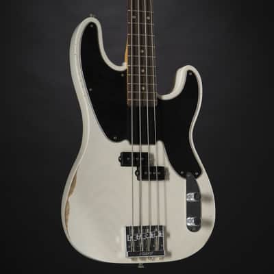 Fender AS Mike Dirnt Road Worn P-Bass RW White Blonde - 4-String Electric Bass image 6