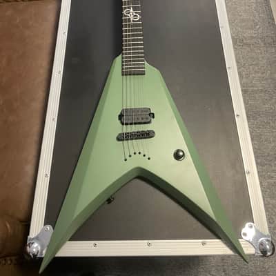 Solar Guitars V 2.6 AG 2022 Matt Army Green image 1