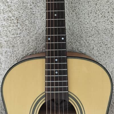 Dean 6 String St. Augustine Concert Solid Wood Acoustic Electric Guitar SACE SN image 7