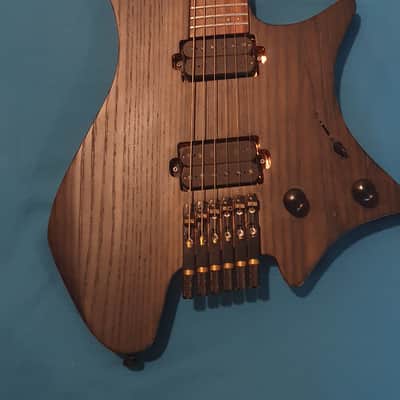 NK Headless 6 String 2019 Saturn Balck Ash image 1