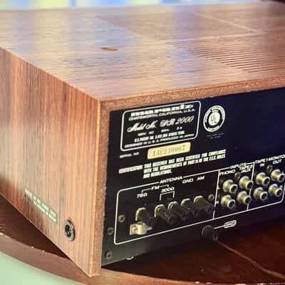🎶✨ Marantz SR 2000 Vintage Stereo Receiver w/ Wood Case — Serviced, Ultrasonic-Cleaned image 12