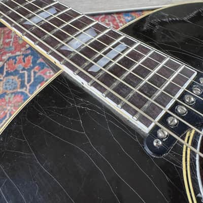 Gibson J-160E Vintage Sunburst Weather Checked and Worn USA - 1993 image 20