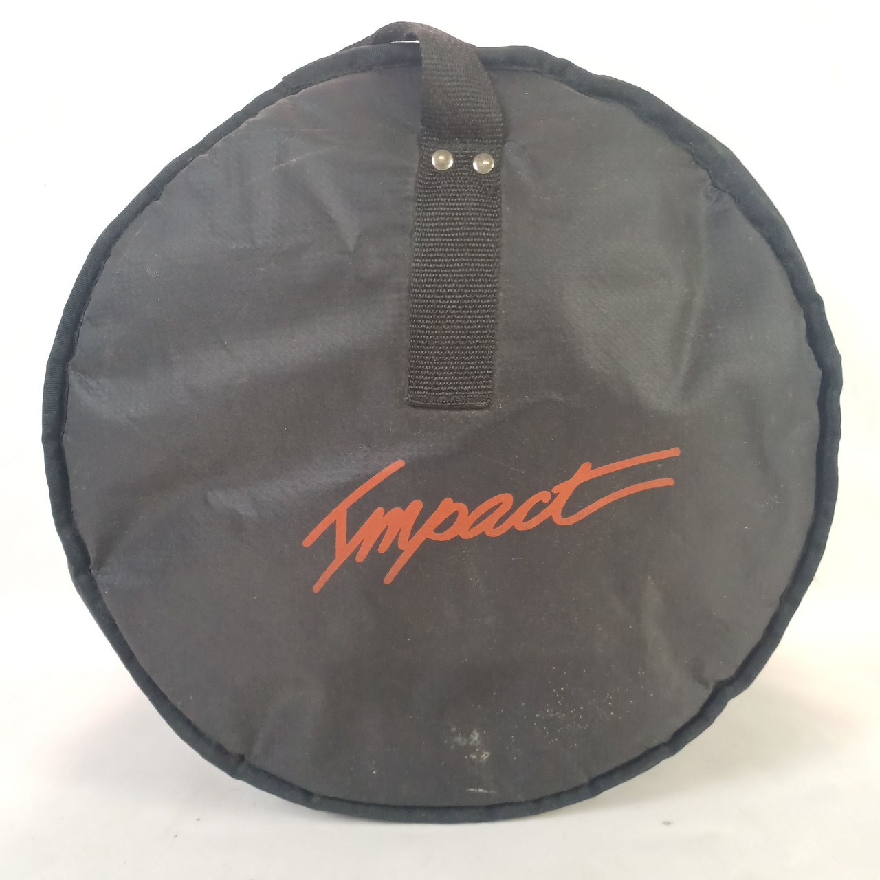 Impact 8x12"Tom Drum Case/Bag Soft-Shell Fabric-Lined Ride/Rack Vintage — main photograph