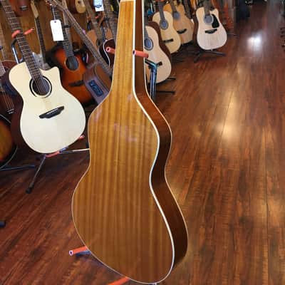 Luna Lap Steel Guitar Weissenborn Style Hawaiian Mahogany image 12