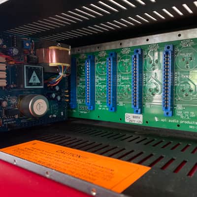 API 500 Series 10 Space Rack With Linear Power Supply and (3) 512C Preamps Price Reduced! image 9