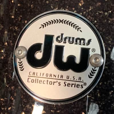 ~NEW~ DW Collector's Series 333 Maple 4-Piece 10/12/16/22 Drum Kit Set in Smoke Glass Contrail FinishPly w/ Chrome Hardware image 6