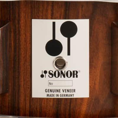 Sonor D-515PA / Phonic Snare Drum "Rosewood" 14"× 5.75" image 2