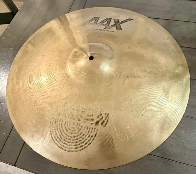 Sabian 20" AAX Stage Ride Cymbal 2002 - 2018 - Brilliant image 1
