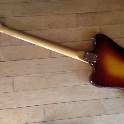 Ibanez Thunderbird Bass c. 1970 2 Color Sunburst image 4