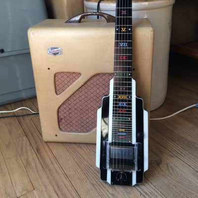 National New Yorker 1947 with matching National Valco Amp image 1