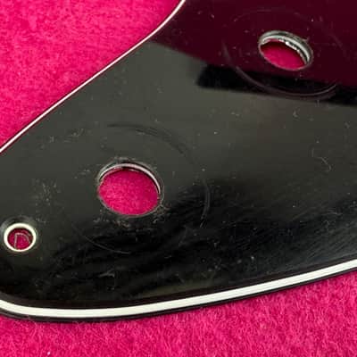 GVT Aged SRV "Number One" Pickguard for Stratocaster® – LTD No.1 B/W/B 3-Ply (1963–69 Style) image 7