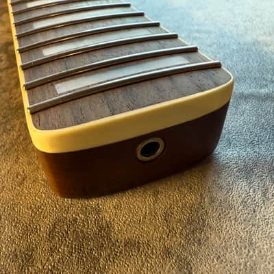 BMC Guitar Neck Jazzmaster® Strat® Stratocaster® 21 Fret Roasted Maple MOP Block Inlays Bound With Rosewood Fingerboard Nitro Lacquer 2026 - 9.5 Radius.  [JM101] image 8