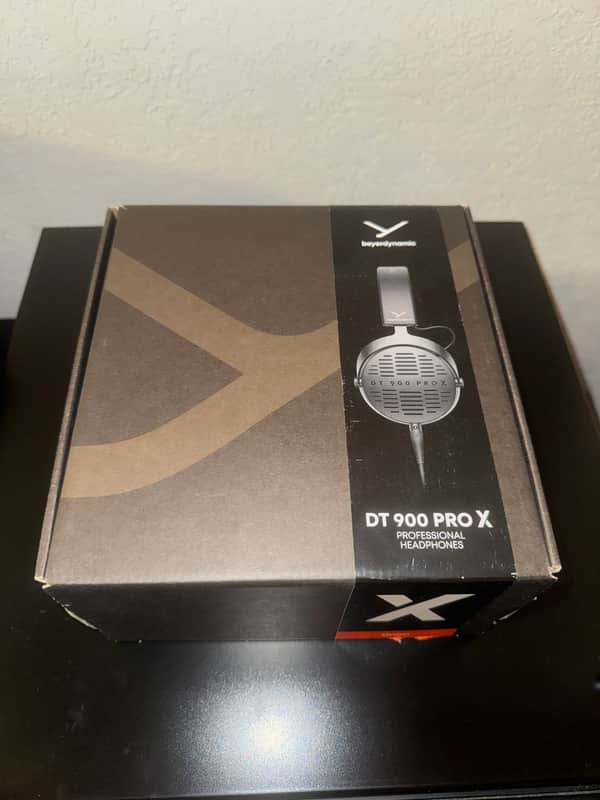 Beyerdynamic Dt 900 PRO X Open Back Headphones - 48 Ohms 2021 - Present - Black image 1