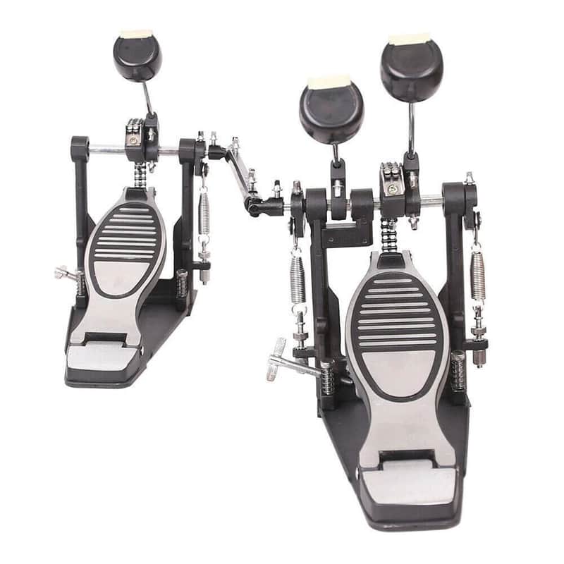 New Double Bass Drum Pedal Twin Kick Drum Pedal Dual Chain Percussion image 1
