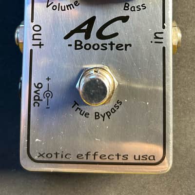 Xotic AC Booster - Limited Chrome 2020-Present - Chrome image 1